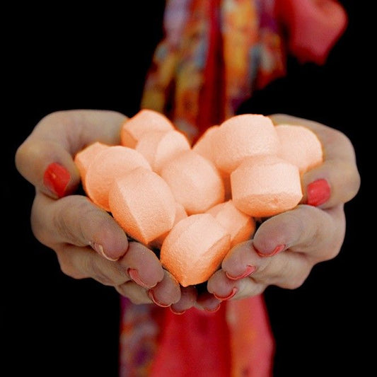 1.3Kg Box of Chill Pills (Mini Bath Bombs) - Fresh Oranges Box of Chill Pills 1.3Kg - Bath Indulgence