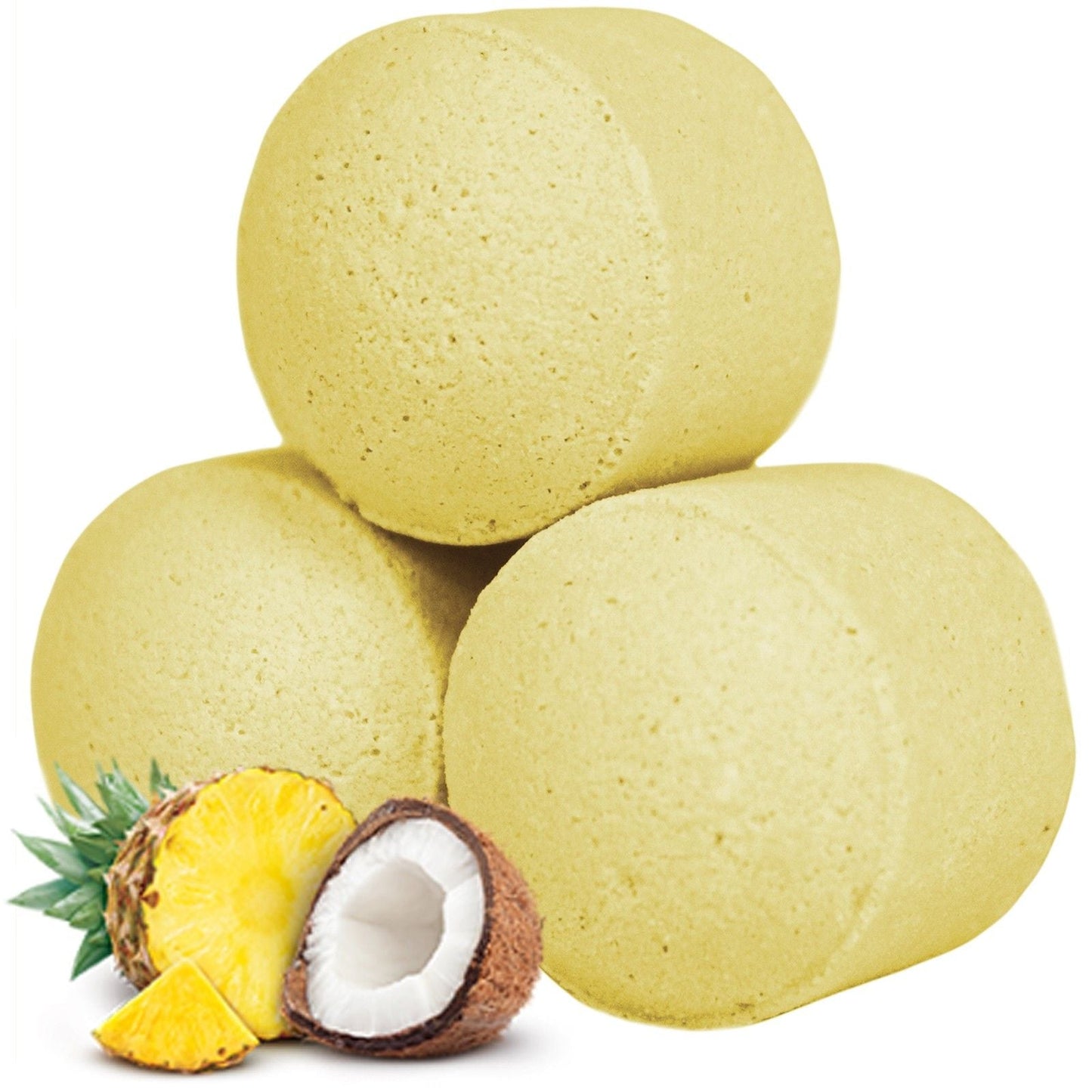1.3Kg Box of Chill Pills (Mini Bath Bombs) - Pinacolada Box of Chill Pills 1.3Kg - Bath Indulgence