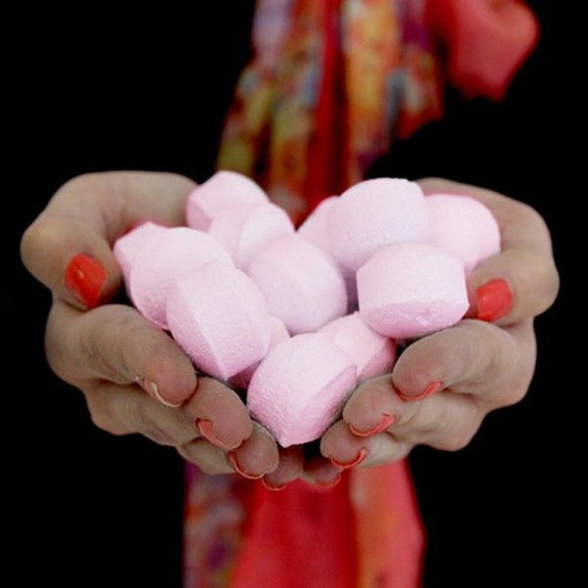 1.3Kg Box of Chill Pills (Mini Bath Bombs) - Rose Box of Chill Pills 1.3Kg - Bath Indulgence
