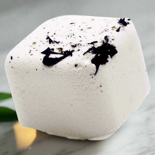 5 x Aromatherapy Shower Steamers Tea Tree Thyme Juniper Mallow Flowers 60g - UK Handmade - Bath Indulgence