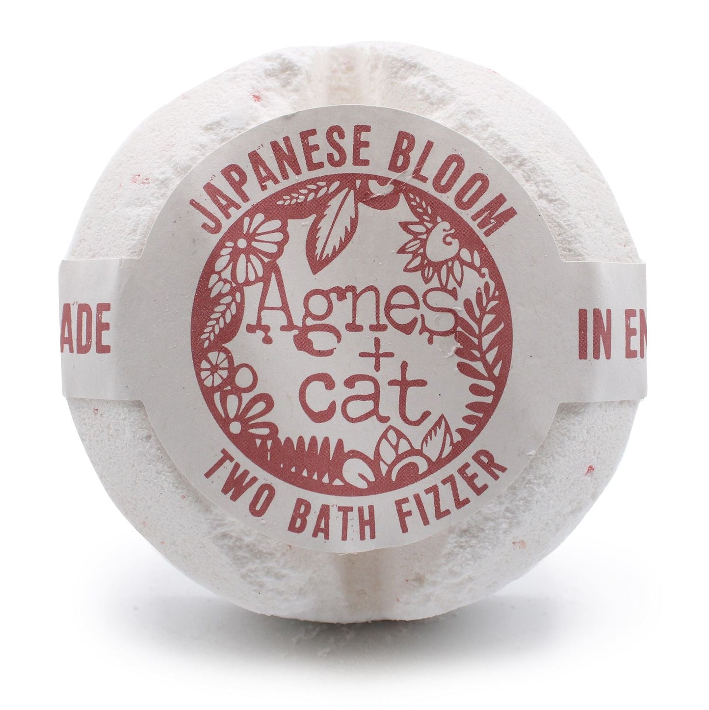 Agnes + Cat Bath Fizzer - Japanese Bloom Agnes + Cat Bath Fizzers - Bath Indulgence