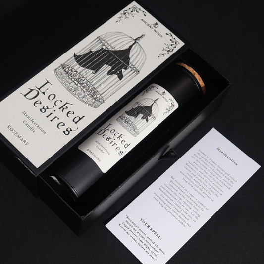 Ancient Witch Ritual Candles - Locked Desires Ancient Witch Ritual Candles - Bath Indulgence