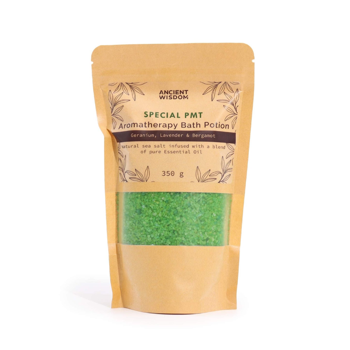 Aromatherapy Bath Potion in Kraft Bag 350g - PMT Aromatherapy Bath Potion 350g - Bath Indulgence
