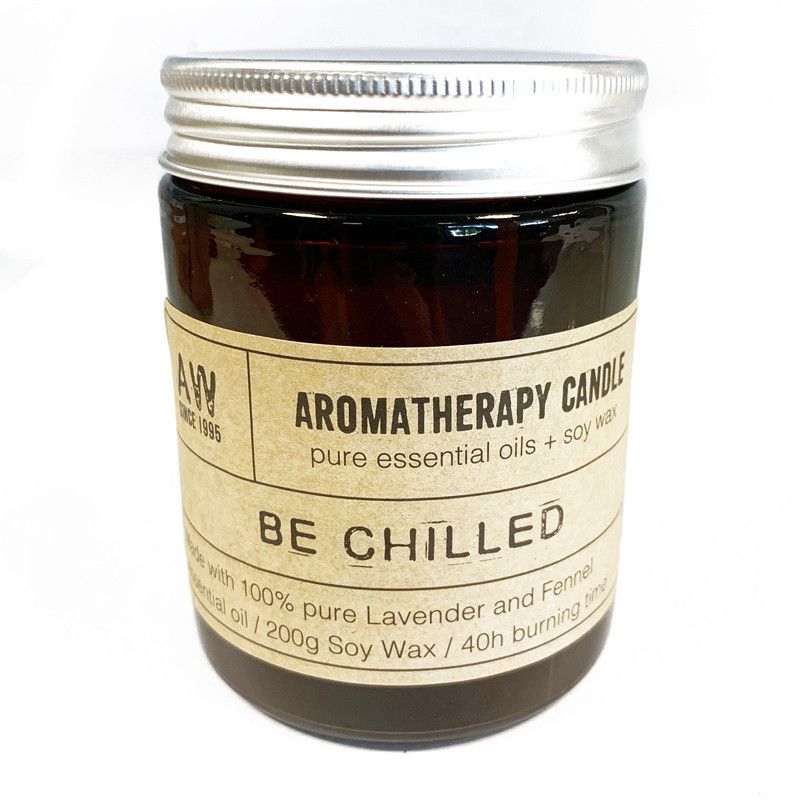 Aromatherapy Candle - Be Chilled Aromatherapy Soy Wax Candles - 200g - Bath Indulgence