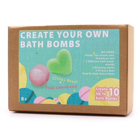 Bath Bomb Kit - Pink Lemonade & Citrus Blast - Bath Indulgence