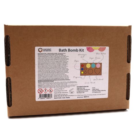 Bath Bomb Kit - Pink Lemonade & Citrus Blast - Bath Indulgence