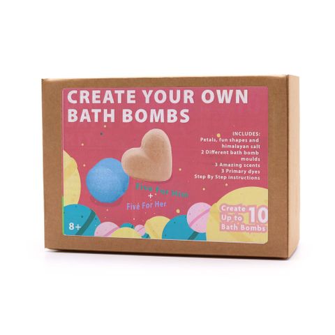 Bath Bomb Kit - Rose & Bubblegum - Bath Indulgence