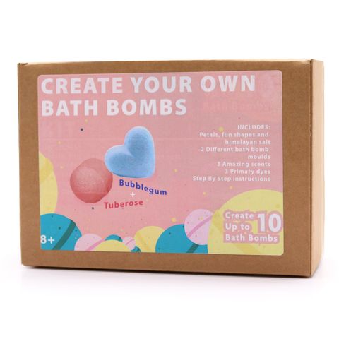 Bath Bomb Kit - Rose & Bubblegum - Bath Indulgence