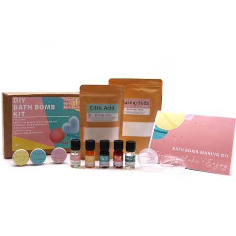 Bath Bomb Kit - Rose & Bubblegum - Bath Indulgence