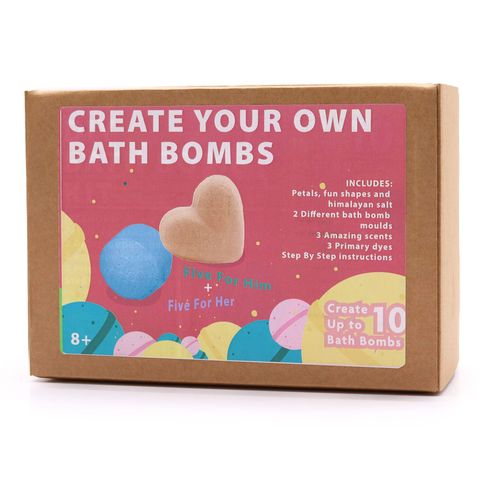 Bath Bomb Kit - Rose & Bubblegum - Bath Indulgence