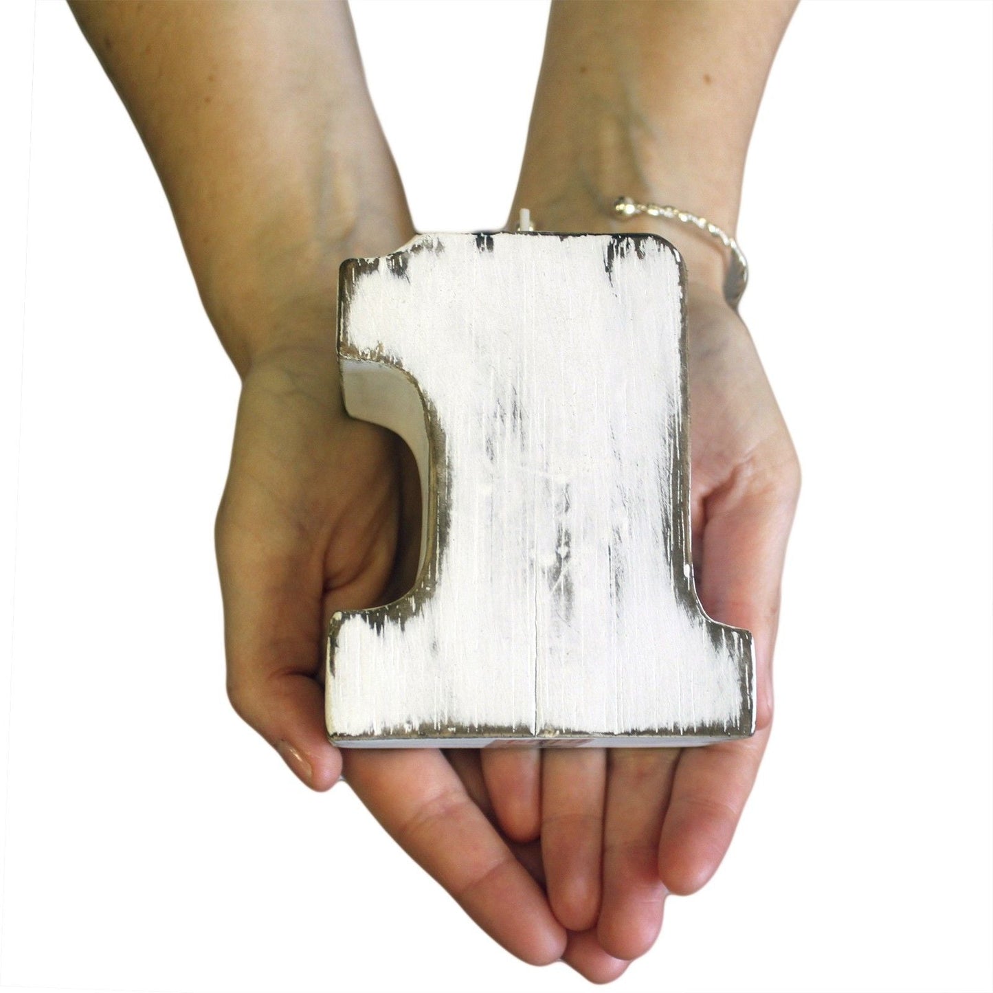 Candle Holder Wooden Birthday Numbers - No.0 Wooden Birthday Numbers - Bath Indulgence