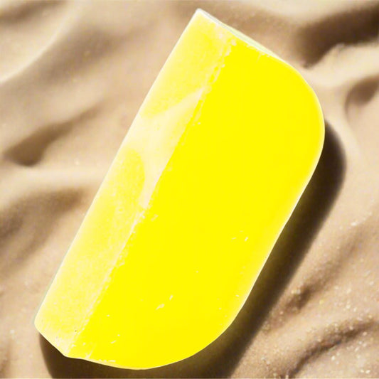 Chamomile & Lemon Solid Shampoo 115g - Handmade Vegan Premium Ingredients - Bath Indulgence