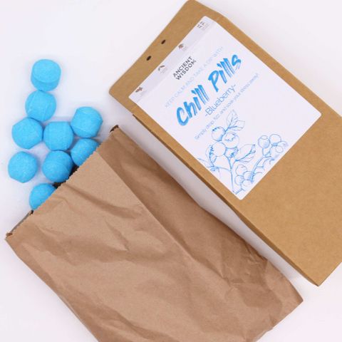 Chill Pills Gift Pack 350g - Blueberry Chill Pill Gift Packs - Bath Indulgence