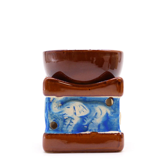 Classic Elephant Oil Burners (aast) Classic Rustic Oil Burners - Bath Indulgence