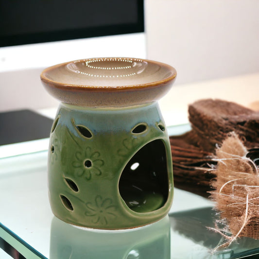 Classic Oil Burner - Assorted Colours Cool Designs Oil Burners - Bath Indulgence