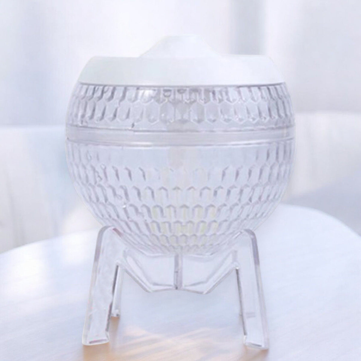 Clear Humidifer Mondo Planet - USB - Colour Change (down light) Aroma Diffusers - Bath Indulgence