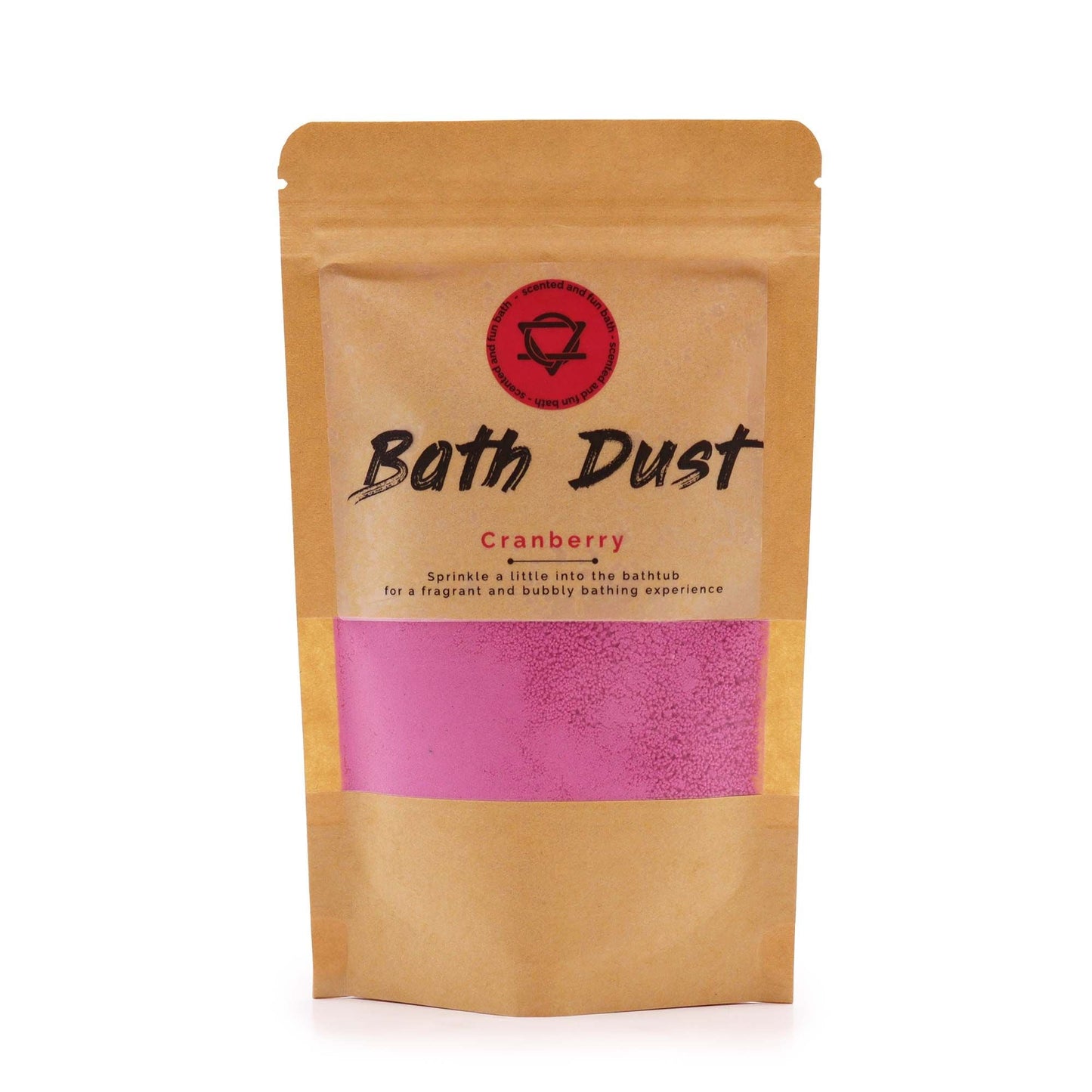 Cranberry Bath Dust 190g Bath Dust - 190g - Bath Indulgence