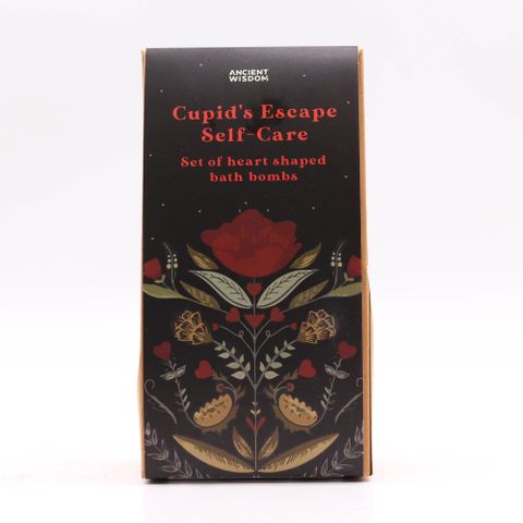 Cupids Escape Self Care Bath Heart Gift Set - Bath Indulgence