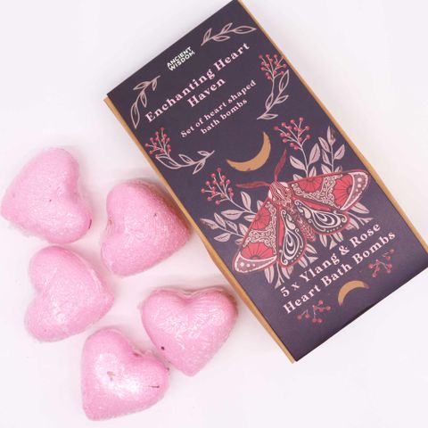 Enchanting Heart Heaven Bath Heart Gift Set - Bath Indulgence