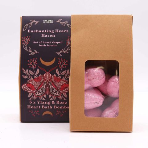 Enchanting Heart Heaven Bath Heart Gift Set - Bath Indulgence