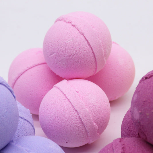 Essential Oil Bath Bomb - Frankincense & Rose Essential Oils Bath Bombs - Bath Indulgence