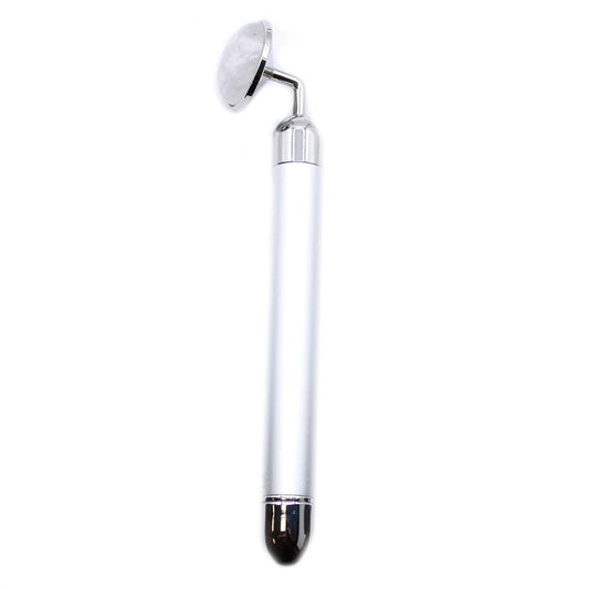 Gemstone Vibration Pad - Rock Quartz Gemstone Face Rollers - Bath Indulgence