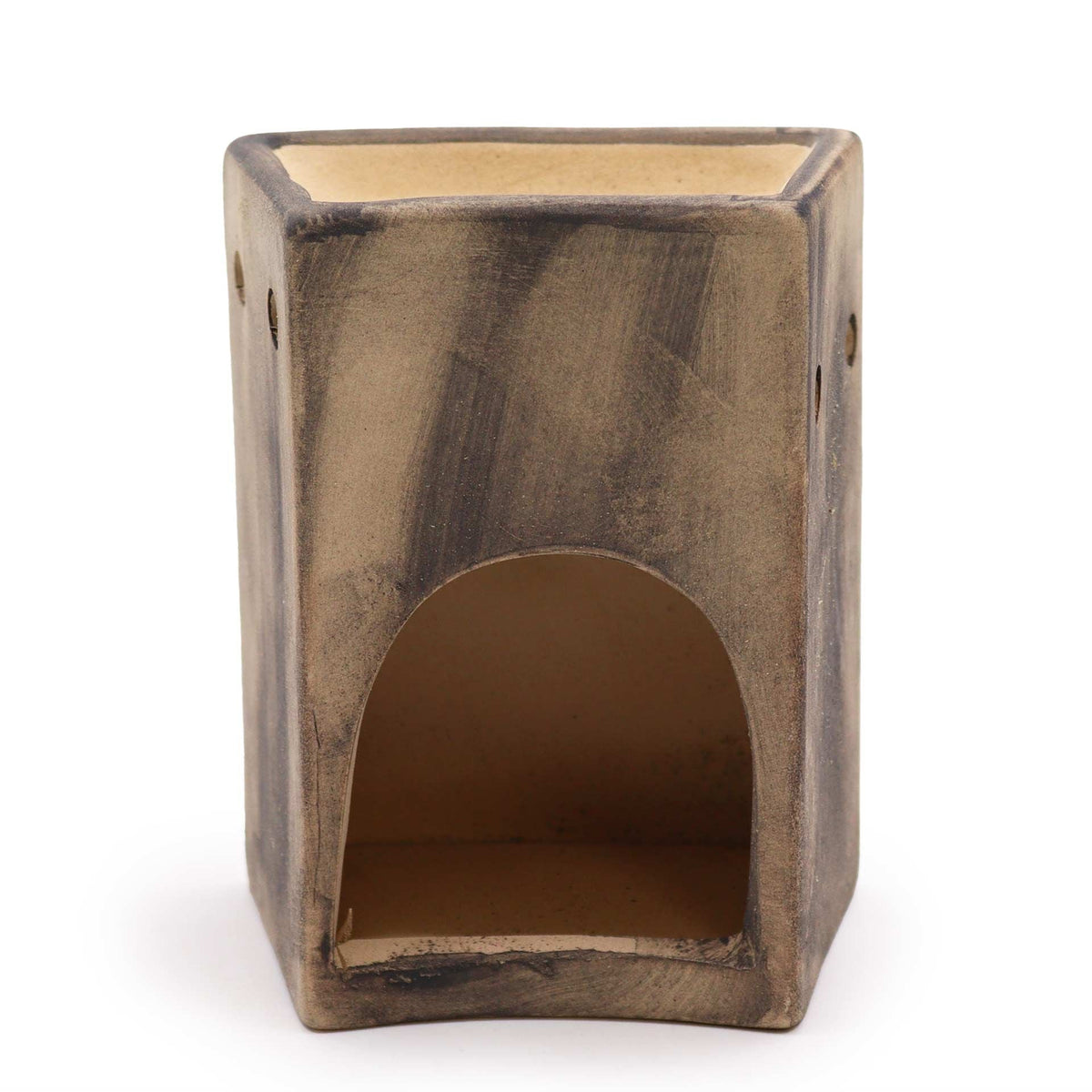 Hand Painted Bonsai Burner - Slate Cool Designs Oil Burners - Bath Indulgence