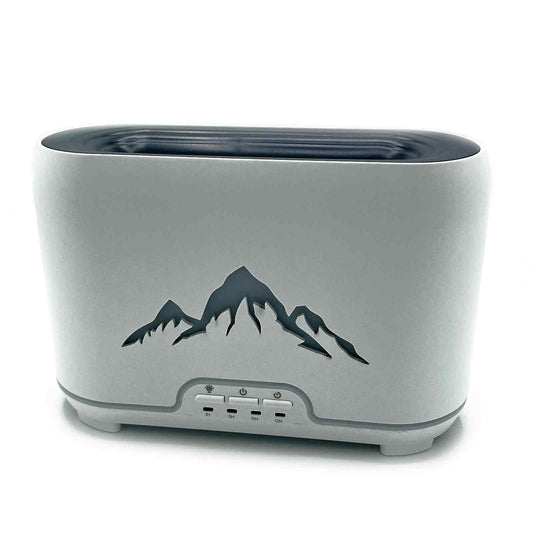 Himalayas Aroma Diffuser - USB - C - Remote control - Flame Effect Aroma Diffusers - Bath Indulgence