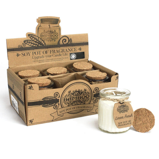 Linen Fresh Soy Pot of Fragrance Candles Soy Pot of Fragrance Candle - Bath Indulgence