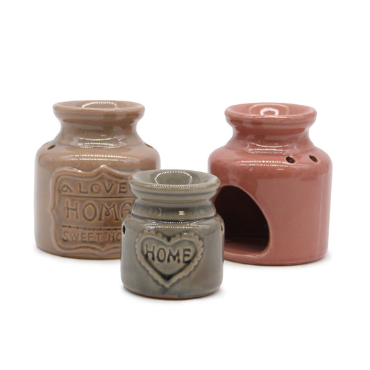 Lrg Home Oil Burner - Love Home Sweet Home Home Oil Burners - Bath Indulgence