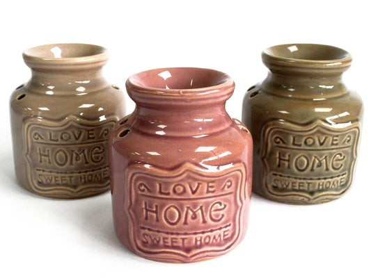 Lrg Home Oil Burner - Love Home Sweet Home Home Oil Burners - Bath Indulgence