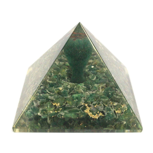 Lrg Orgonite Pyramid 70mm - Angel Orgonite Ojbects and Pyramids - Bath Indulgence