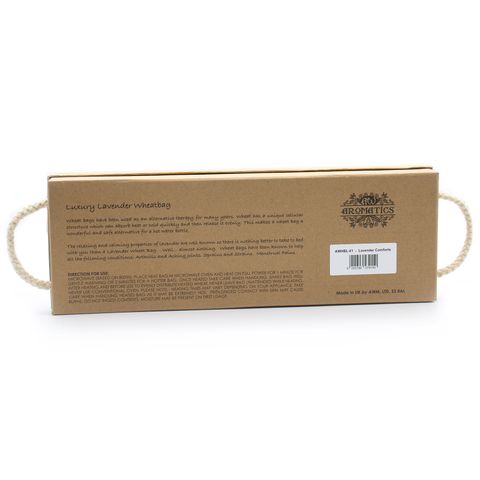 Luxury Lavender Wheat Bag in Gift Box - Lavender Comforts Luxury Lavender Wheat Bag in Gift Box - Bath Indulgence