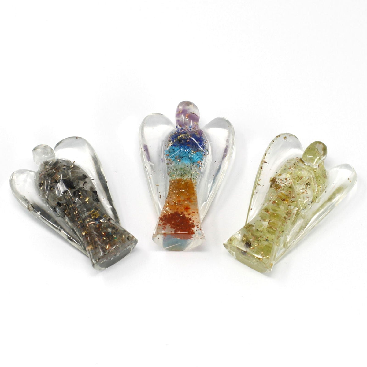 Orgonite Angel 50mm - Gemchips & Copper Orgonite Ojbects and Pyramids - Bath Indulgence