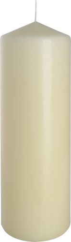 Pillar Candle 80x250mm - Ivory Pillar Candle - Bath Indulgence