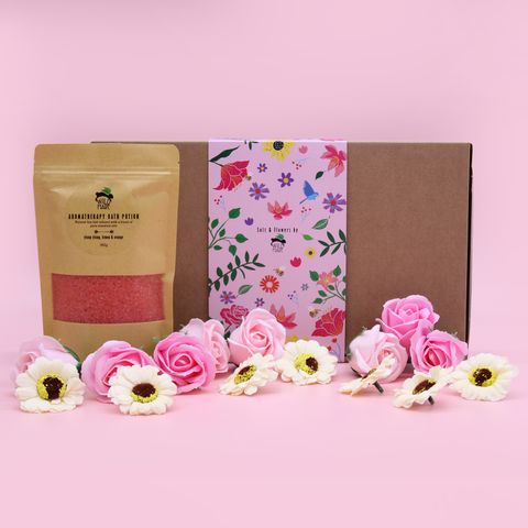 Salt Soak Set - Passion - Bath Indulgence