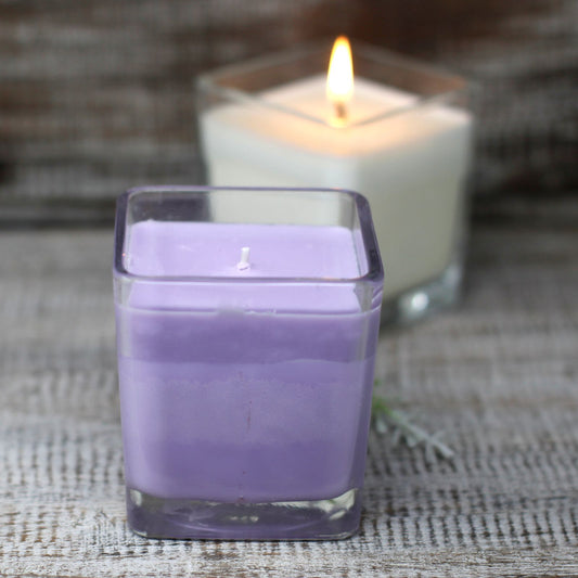 Soy Wax Jar Candle - Lavender & Basil Unbranded Soy Wax Jar Candles - Bath Indulgence