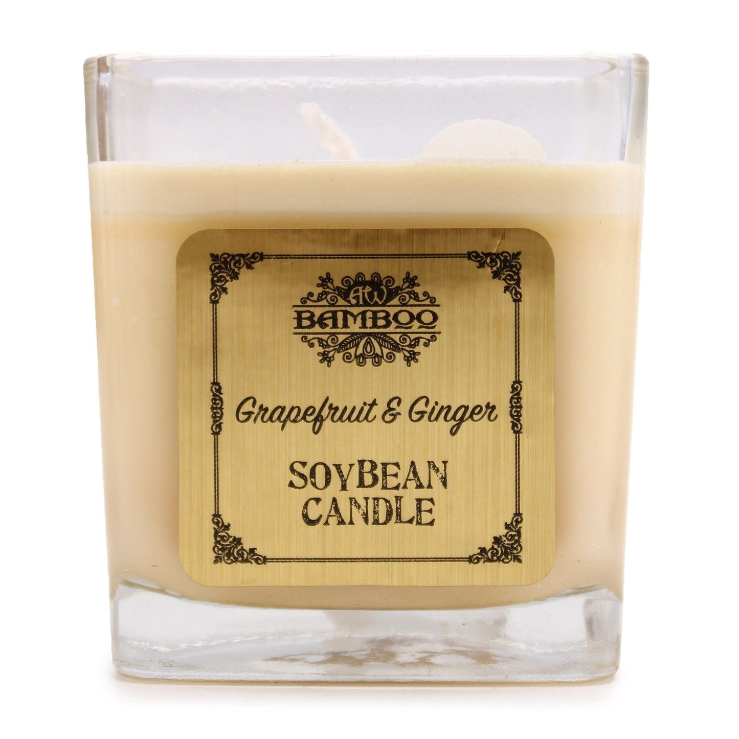 Soybean Jar Candles - Grapefruit & Ginger Soybean Wax Jar Candles - Bath Indulgence
