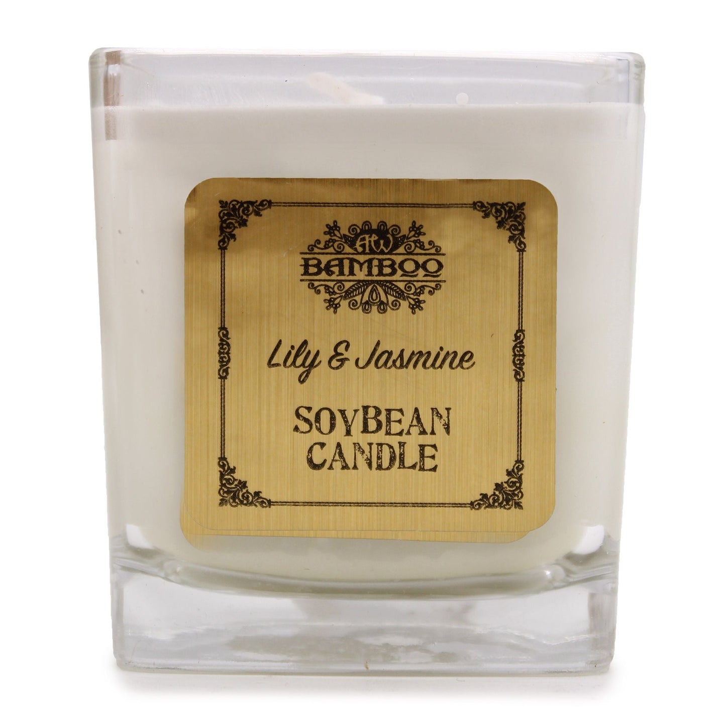 Soybean Jar Candles - Lily & Jasmine Soybean Wax Jar Candles - Bath Indulgence