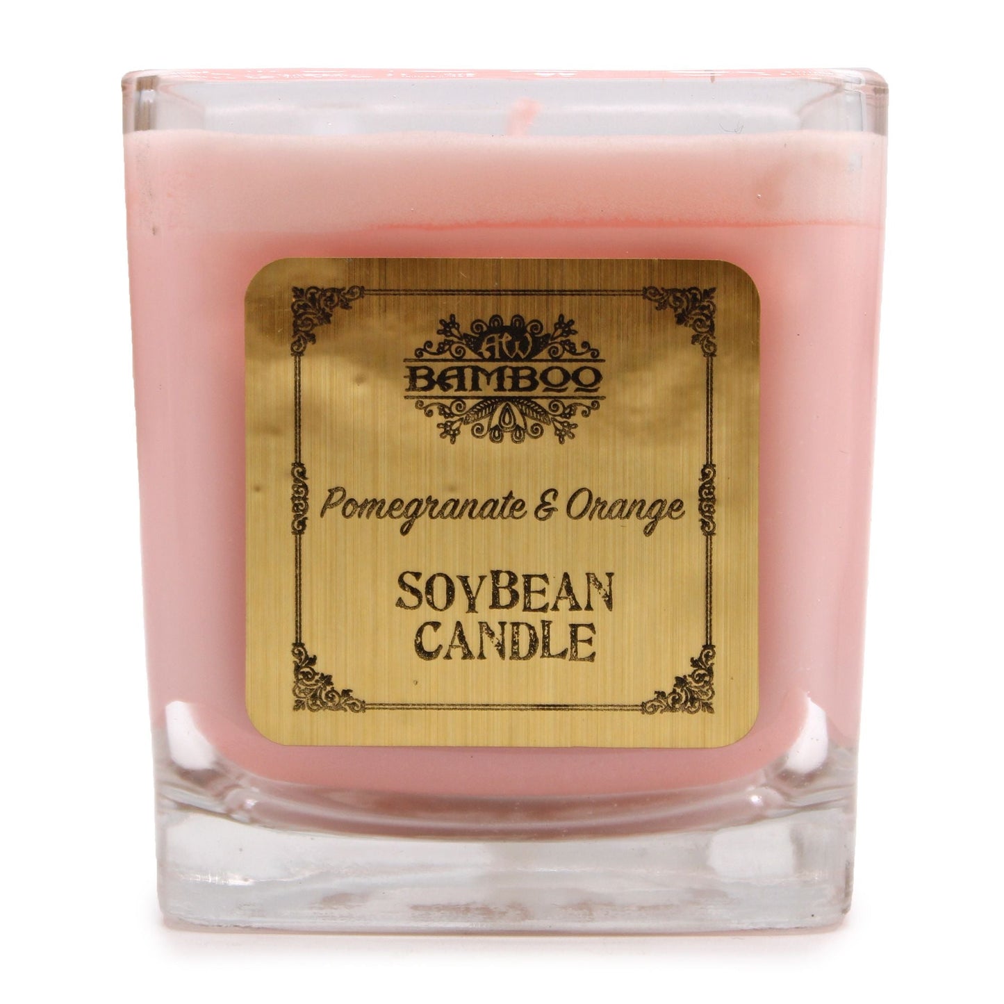 Soybean Jar Candles - Pomegranate & Orange Soybean Wax Jar Candles - Bath Indulgence