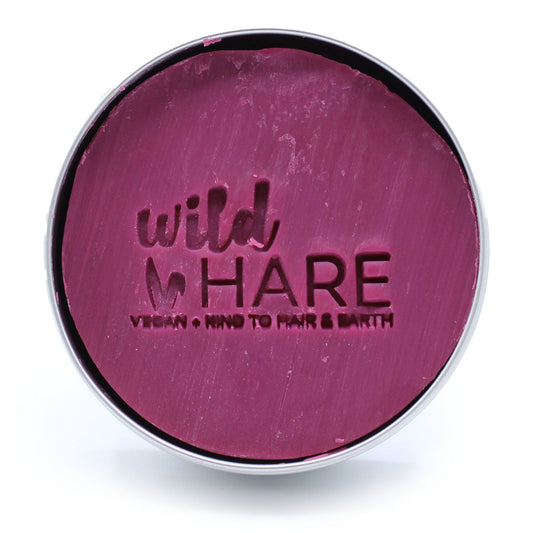 Wild Hare Cherry Solid Shampoo 60g - Handmade In UK Vegan Premium Ingredients - Bath Indulgence