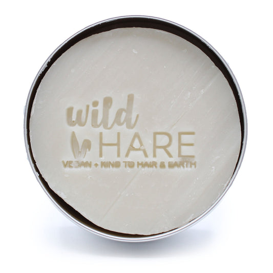 Wild Hare Hairy Coconut Solid Shampoo 60g - Handmade In UK Vegan Premium Ingredients - Bath Indulgence