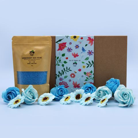 Wild Hare Salt & Flowers - Total Unwind - Bath Indulgence