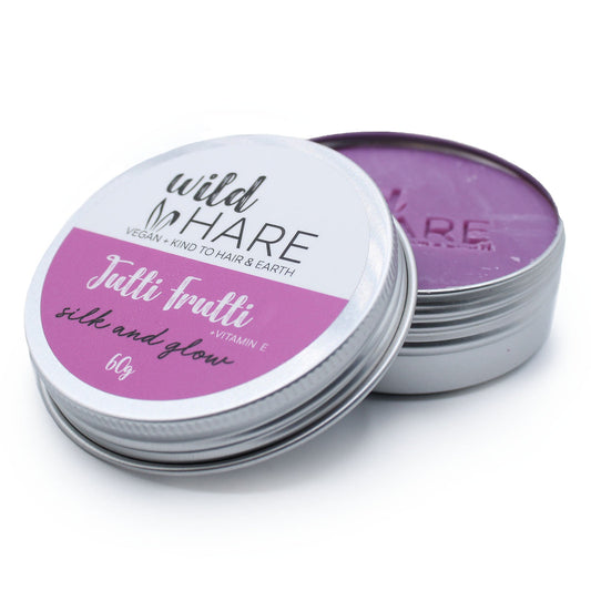 Wild Hare Tutti Frutti Solid Shampoo 60g - Handmade In UK Vegan Premium Ingredients - Bath Indulgence