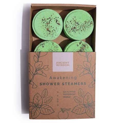 Zen Shower Steamers - Therapy Wellness Gift Set - Awakening - Bath Indulgence