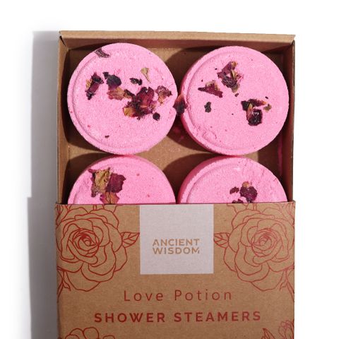Zen Shower Steamers - Therapy Wellness Gift Set - Love Potion - Bath Indulgence