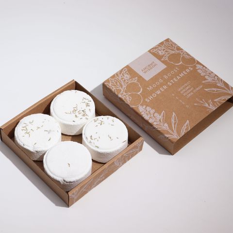 Zen Shower Steamers - Therapy Wellness Gift Set - Mood Boost - Bath Indulgence