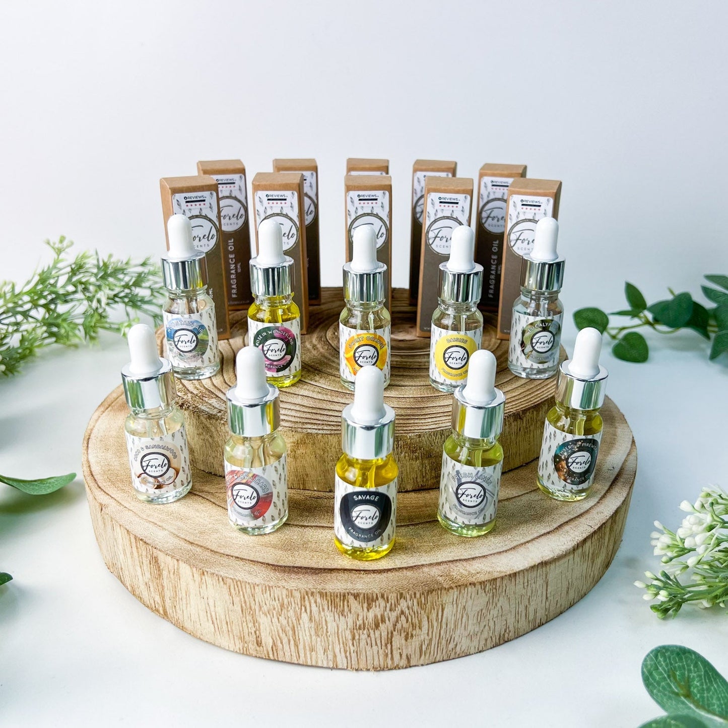 10 Fragrance Oil Pack - Bath Indulgence