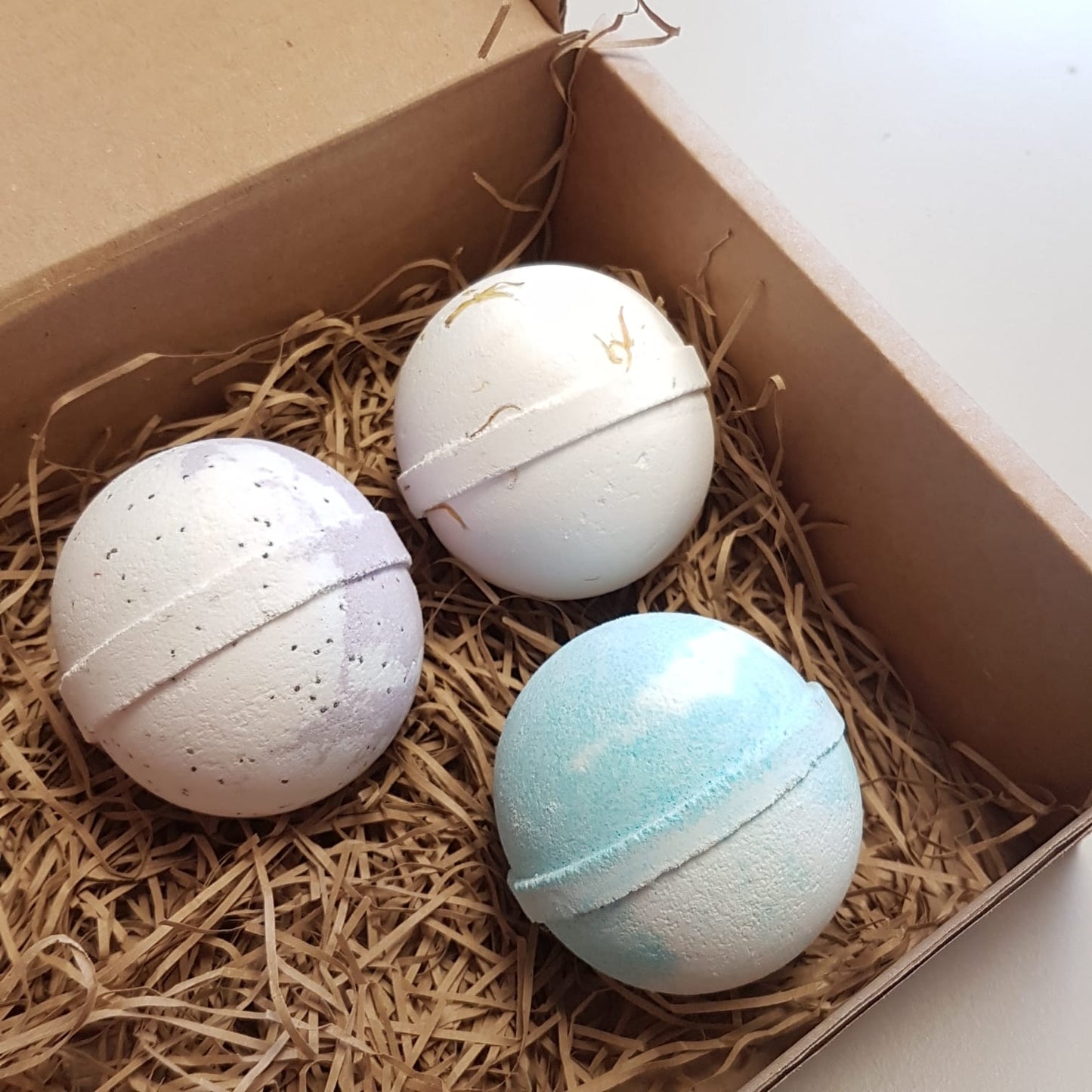 Small Three Handmade Bath Bombs Subscription Box