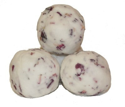 Rose & Vanilla Bath Creamers 50g Vegan Premium Ingredients UK Handmade x 1